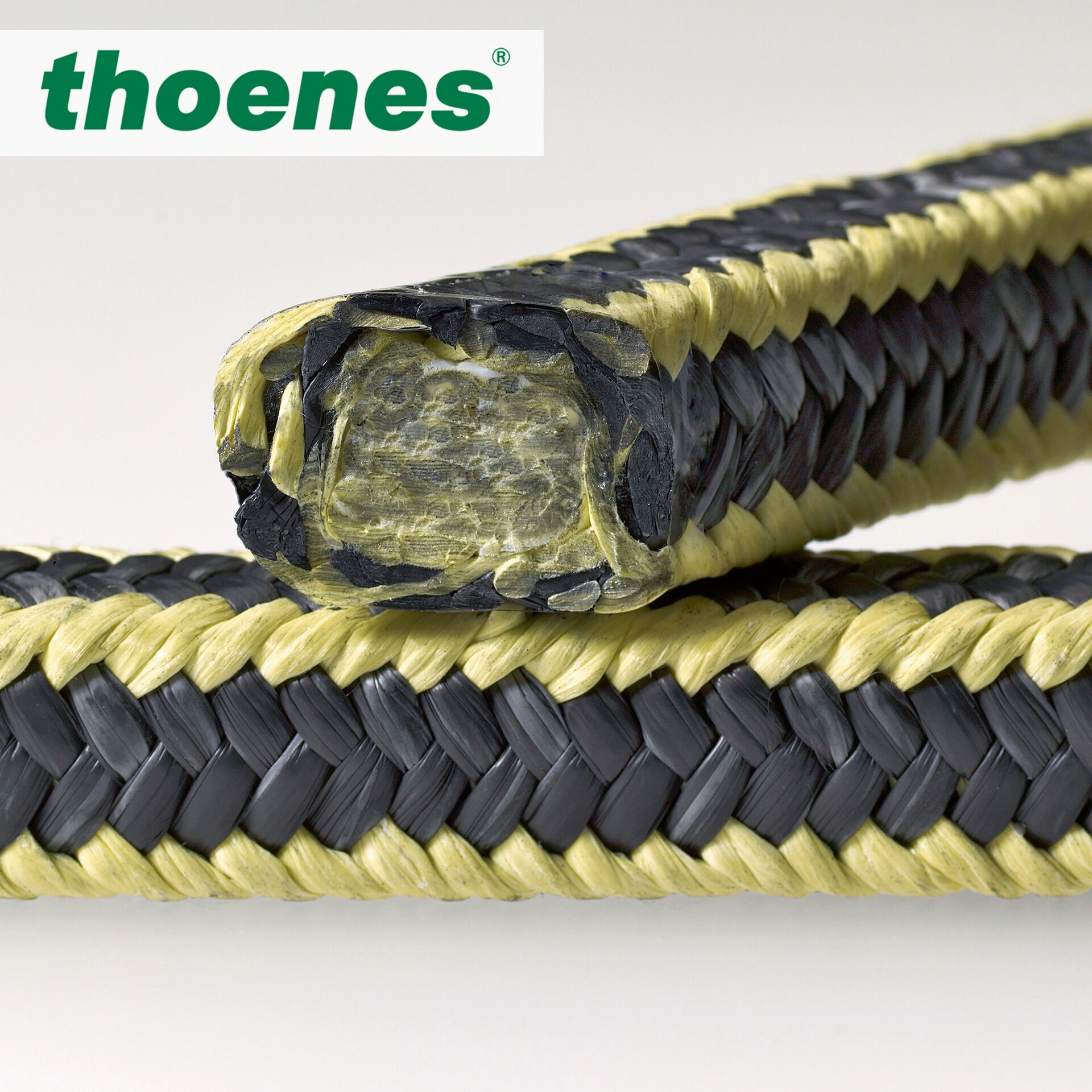 thoenes® P645 - Aramid- PTFE- graphite packing